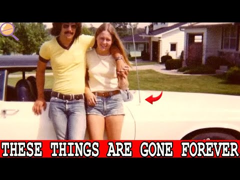 20 Things Gone Forever from the 1970s-1990s!