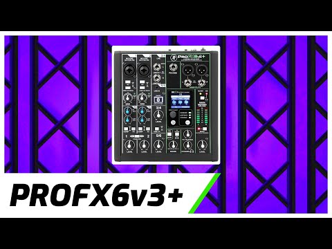 Mackie ProFX6v3+ Audio Mixer | Setup Guide & Review