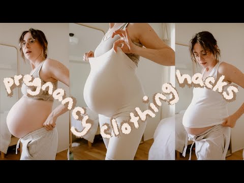 MONEY SAVING MATERNITY CLOTHING HACKS!!! // How To Dress The Bump On A Budget