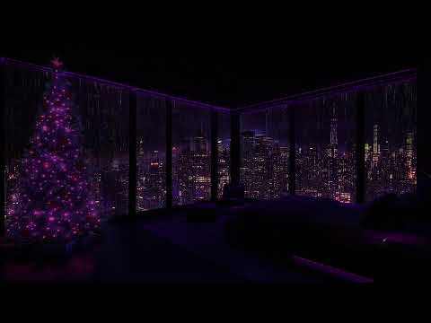 The Sound of Rain for SLEEP - Sleeping in a Million Dollar Apartment in NY City - Rain Sleep ASMR