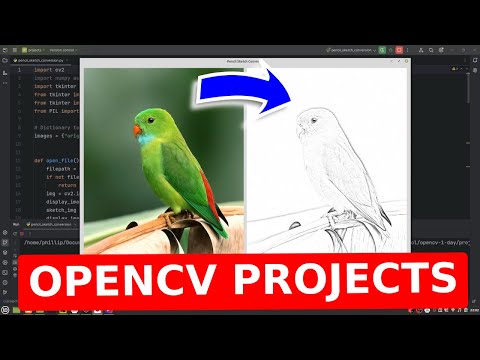 20 computer vision projects with Python and OpenCV