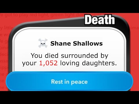 I had 1052 children in a single BitLife