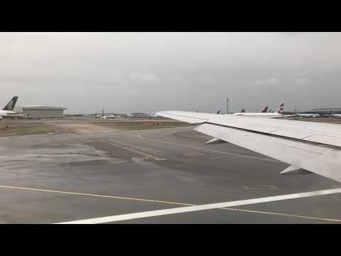United Airlines Heathrow Airport Take Off