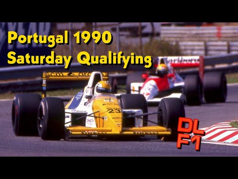 F1 Portugal 1990 - Saturday Qualifying 🇵🇹 (Eurosport)