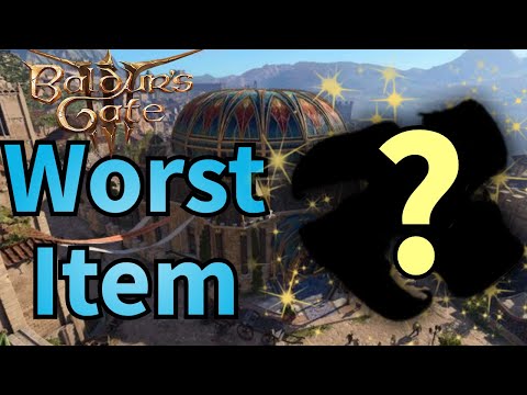 Can you Beat Baldur's Gate 3 with THE WORST ITEM IN THE GAME??
