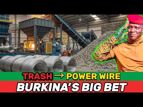 Millions of Aluminum Cans Into Ultra-Strong Wire Coils — Burkina Faso’s New Industrial Play