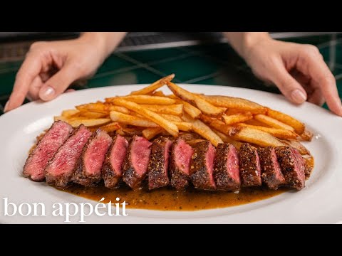 How a Master French Chef Makes Steak Frites At Home | Fundamental French Cooking | Bon Appétit