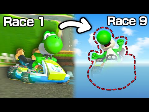 Mario Kart but Every Race Something New Disappears