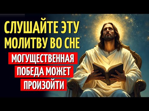 МОЩНАЯ МОЛИТВА, ЧТОБЫ СЛУШАТЬ ВО ВРЕМЯ СНА И ПРИВЛЕЧЬ ЧУДО БОГА