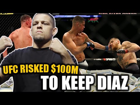 Why UFC Risked Losing $100 Million Just to Keep Nate Diaz