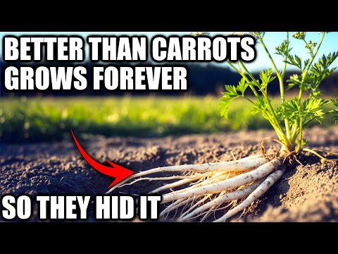 Better Than Carrots. Plant Once, Harvest Forever, Even In Winter.. That's Why They Buried It.