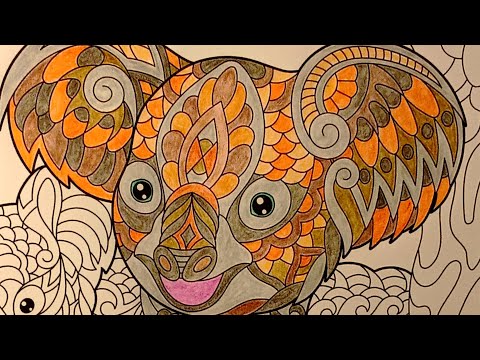 ASMR Relaxing Colouring 🎨