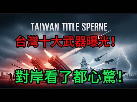 台灣最強十大武器！美國都警惕、中國更不敢輕舉妄動！