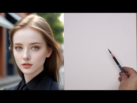 How I Draw Faces That Actually Look Good | Portrait Drawing Tutorial