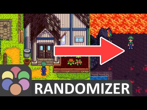 Stardew, but the MAP is SHUFFLED