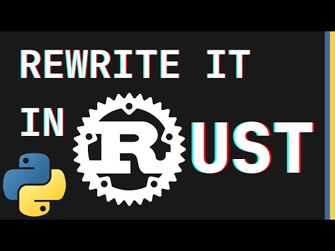 How To Make Your Python Packages Really Fast With RUST