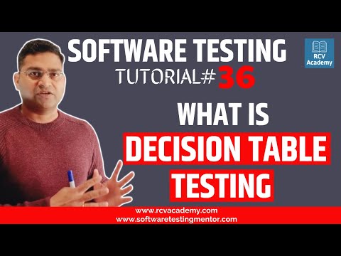 Software Testing Tutorial #36 - Decision Table Testing in Software Testing