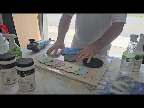How To Use Marble Diamonds Pads -MB Ultra Turbo Pads