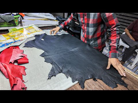 How Animal Leather Transforms Into Human Protection | Stunning Jacket Making Process