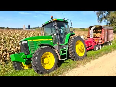 Opening Day Of Chopping Corn Silage! We Plugged The Chopper! (2024 Fall Harvest)