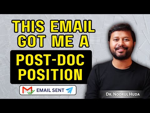 The Email Strategy That Got Me Multiple Postdoc Offers | All 'Bout Research
