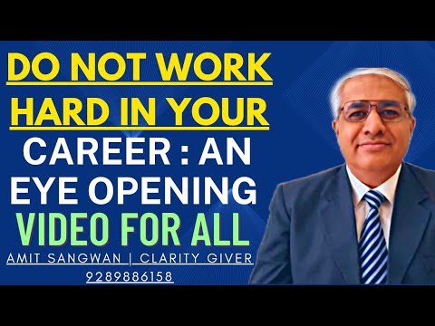 Why You Should Not Do Well In Your Career ? Blockbuster Topic