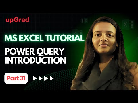 Excel For Fresher Part 31 | Power Query Introduction | Power Query In Excel | Power Query
