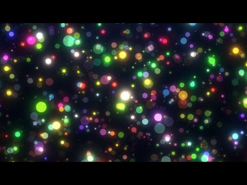 Abstract Colorful Bokeh Particles Overlay Flash Effect Light Leaks Motion Background Screensaver 4k