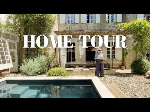 37 - HOME TOUR - Stunning Dream Guesthouse in the South of France, with a Gorgeous Courtyard
