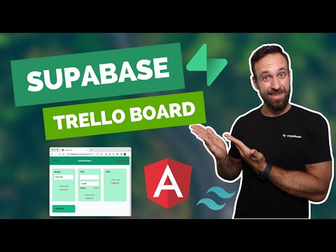 Building a Realtime Trello Board with Supabase and Angular