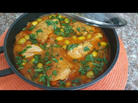 طجين الزيتون مرقة حمرة طايبة على قنيها ساهلة و ابنينة #اطباق 🇩🇿🇩🇿🇩🇿🇩🇿 تقليدية جزائرية