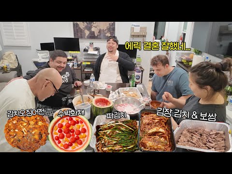 Making Kimchi Day: Serving a Full Korean Meal to My Husband’s American Friends