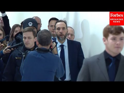 JUST IN: Jack Smith Ignores Questions From Reporters As He Arrives To Testify In Front Of House