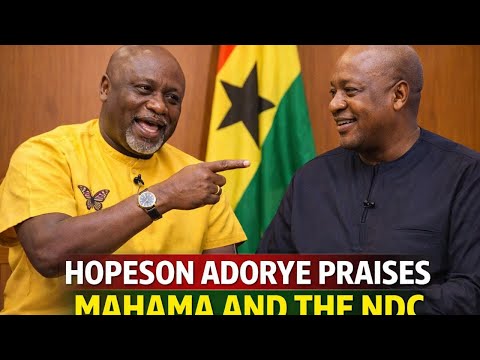 This Is Fantastic - Hopeson Adorye Praises Mahama For The Constitution Review| Lȧshes The NPP...