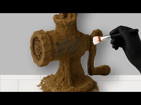 Restoring an Old Meat Grinder | Deep Cleaning & Satisfying Transformation
