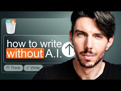 The ultimate guide to writing WITHOUT A.I.
