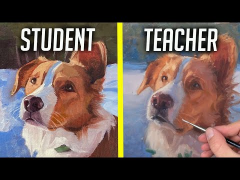 “My Best Tips For Dog Portrait Painting Commissions”