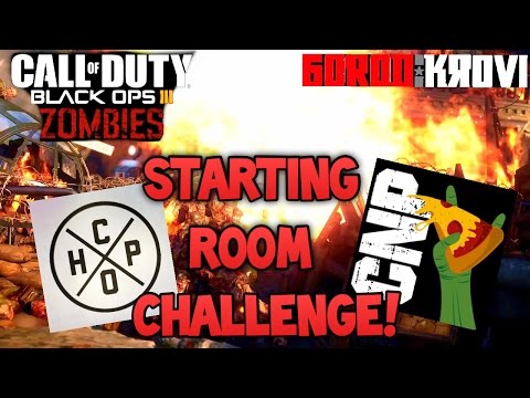Ch0pper & CodeNamePizza Gorod Krovi Starting Room Challenge! - 7k SPECIAL! Black Ops 3 Zombies