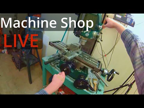 Machine Shop Live - Making Parts For My Model Engine