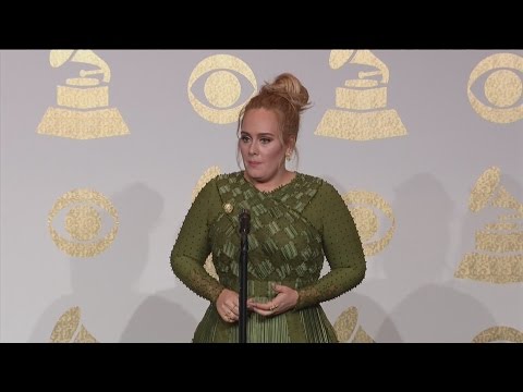 GRAMMYs 2017: Adele shares sadness over death of George Michael