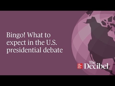 Bingo! What to expect in the U.S. presidential debate