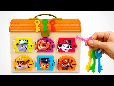 Paw Patrol Surprise Doors! Play with us!