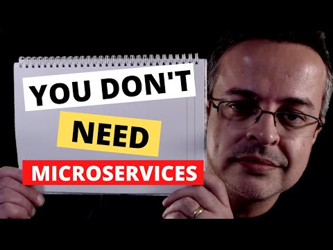 You don't need microservices | #microservices