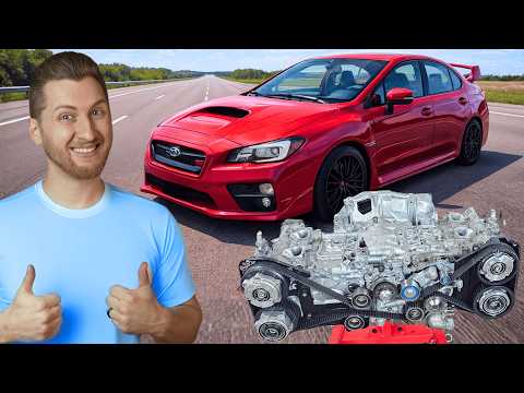I Rebuilt My Subaru STI EJ257 Engine from Scratch!