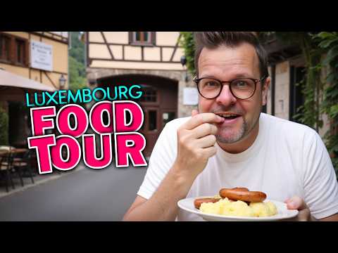 Luxembourg Food Tour & Best Things To Do in Luxembourg City Vlog | Travel Guide