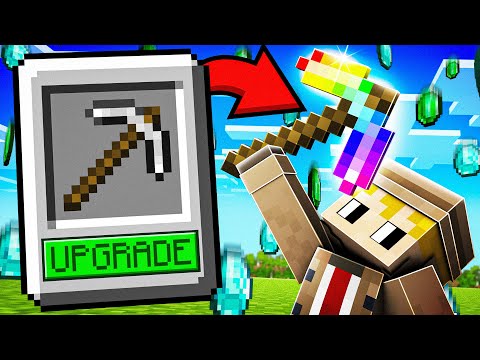 Minecraft, aber ich kann ITEMS upgraden!