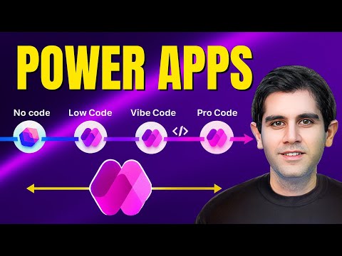 4 Ways to Build Power Apps: No-Code → Low-Code → Vibe Code → Pro-Code