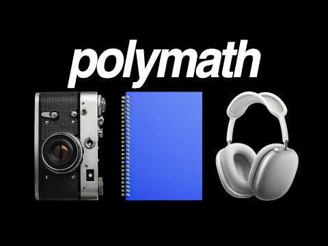 how to actually become a polymath.