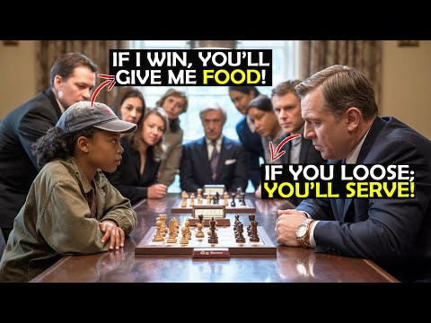 "Sir, Can I Play For Food?" They Laughed At The Homeless Girl - Not Knowing She's A CHESS PRODIGY!