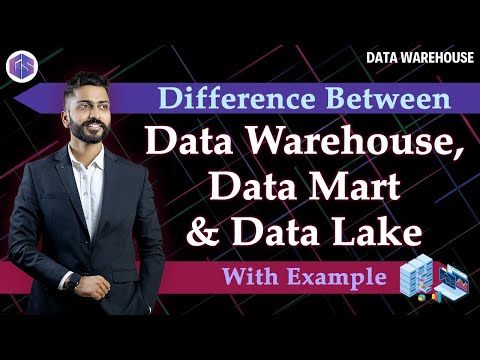 Lec - 11: Difference Between Data Warehouse, Data Mart & Data Lake